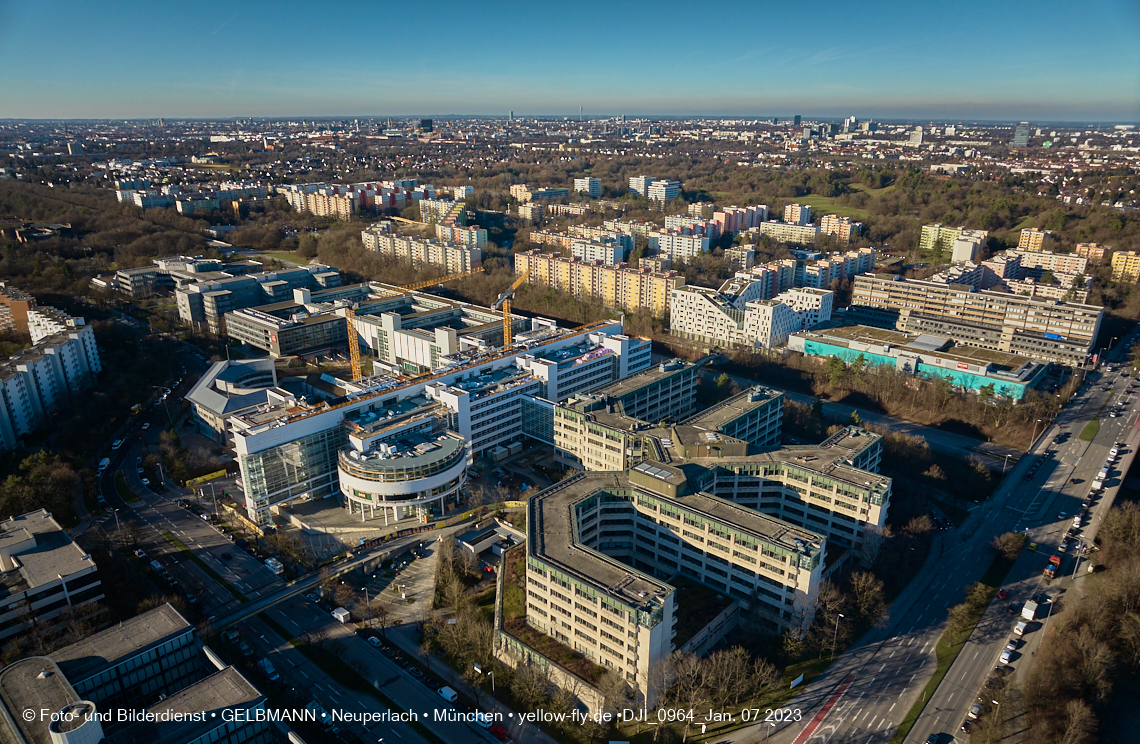 07.01.2023 - Umgebung in Neuperlach